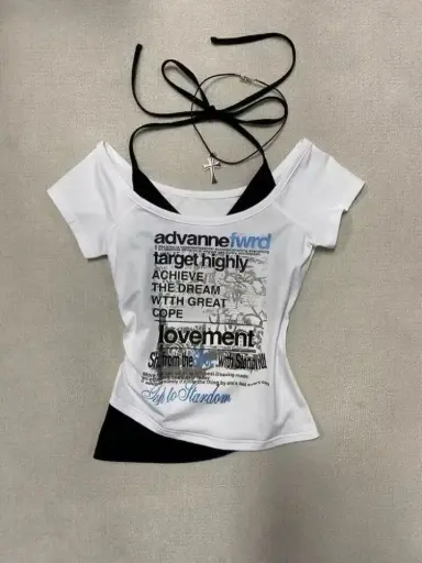 Blusa blanca juvenil
